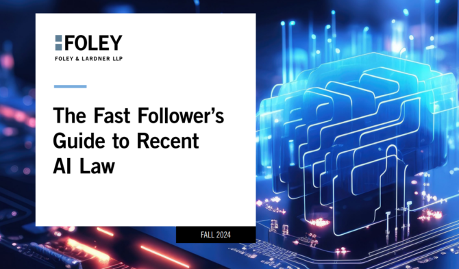 The Fast Follower's Guide to Recent AI Law